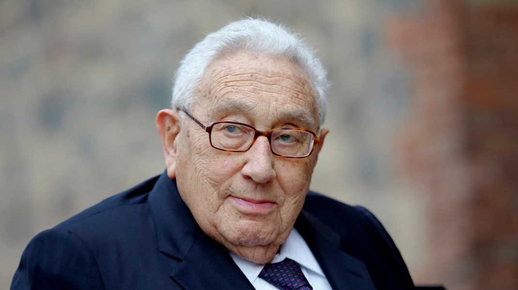 Den tidligere amerikanske udenrigsminister Henry Kissinger er kroneksemplet på, at udenrigspolitik er lig med
kynisme. Hans realpolitiske linje vinder ikke bare af og til, men uafbrudt, skriver David Trads.