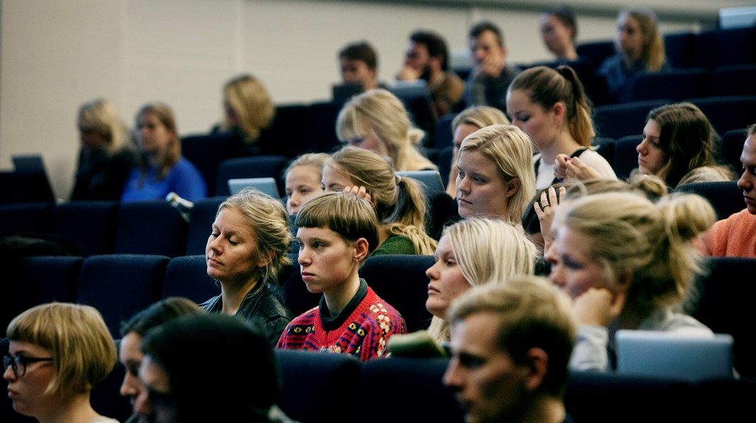 Samlet set er optaget af studerende på videregående uddannelser steget med to procent sammenlignet med 2022.