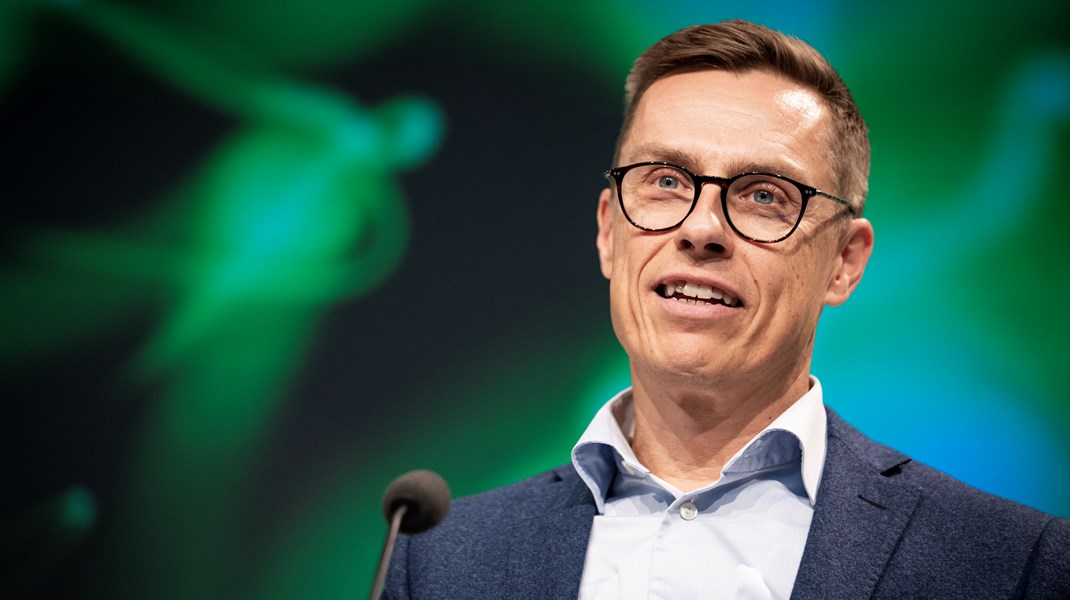 Finnernes kan til præsidentvalget til januar finde landets tidligere statsminister Alexander Stubb på stemmesedlen. Han er af Samlingspartiet udpeget som præsidentkandidat. 