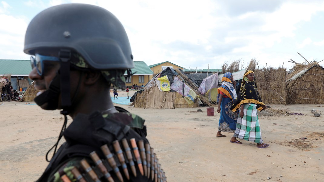 Internt fordrevne fra det nordlige Mozambique, hvor civile har været fanget mellem regeringsstyrker og islamistiske grupper. 