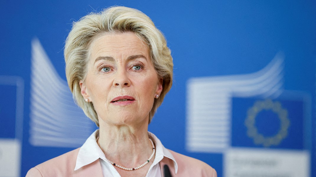 Forud for EU-Kommissionsformand Ursula von der Leyens 