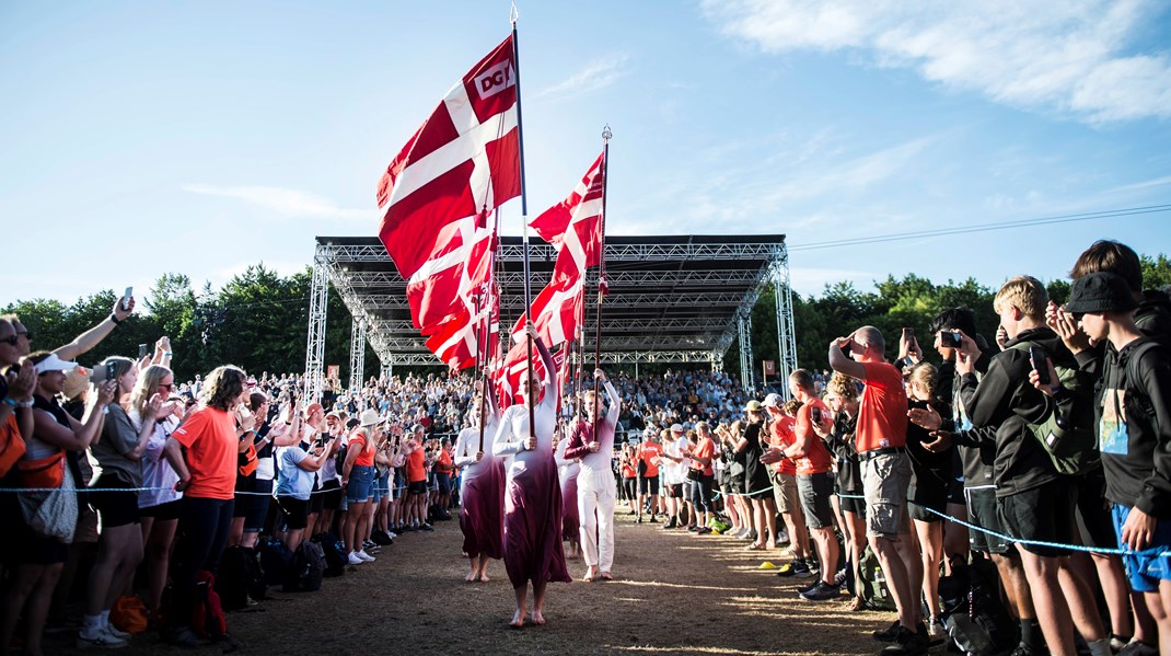 DGI samler over halvanden million danskere - ikke blot til landsstævne i gymnastik som her i Svendborg i 2022, men i foreningsfællesskaber inden for forskellige sportsgrene. Organisationen har 6.660 foreninger som medlemmer - hvoraf en del har deltaget i en ny undersøgelse, som viser at det stadig er bøvlet og dyrt at have foreningskonto. Arkivfoto. 