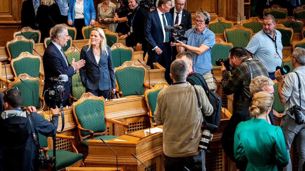 Ældreminister Mette Kierkgaard (M) har to punkter på sin del af lovprogrammet for det kommende folketingsår.