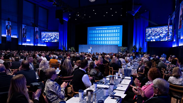 700 medlemmer og venner af partiet havde lørdag fundet vej til Aalborg Kongrescenter.