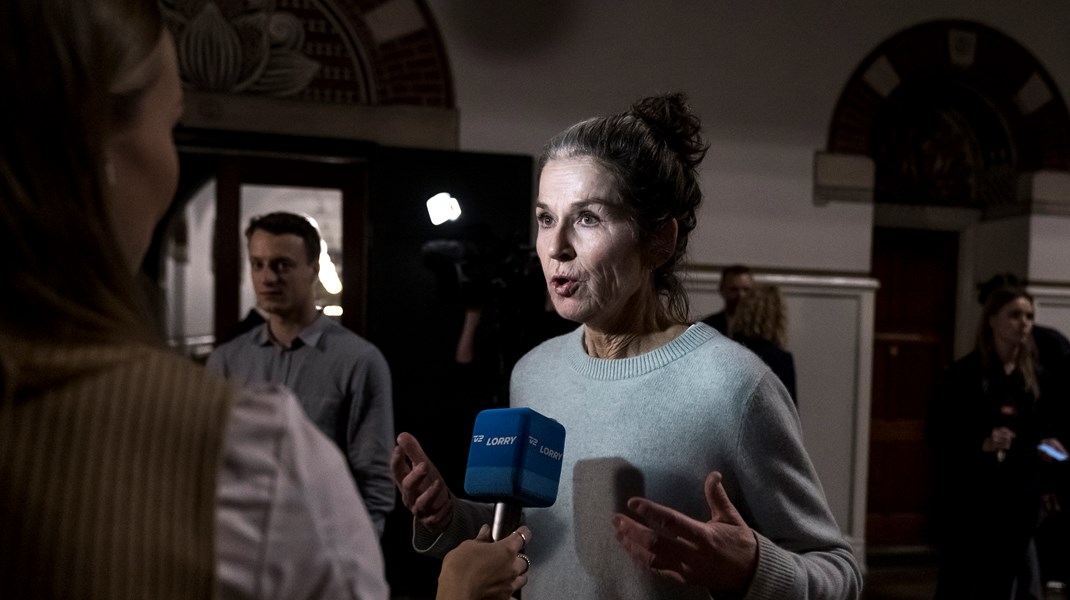 Socialborgmester Karina Vestergård Madsen (EL) står overfor store besparelser på hendes område. 