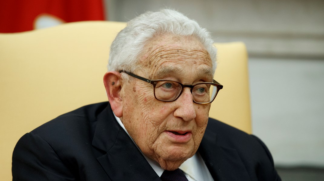 Den tyskfødte, jødiske flygtning Henry Kissinger døde aftenen onsdag 29. november dansk tid.