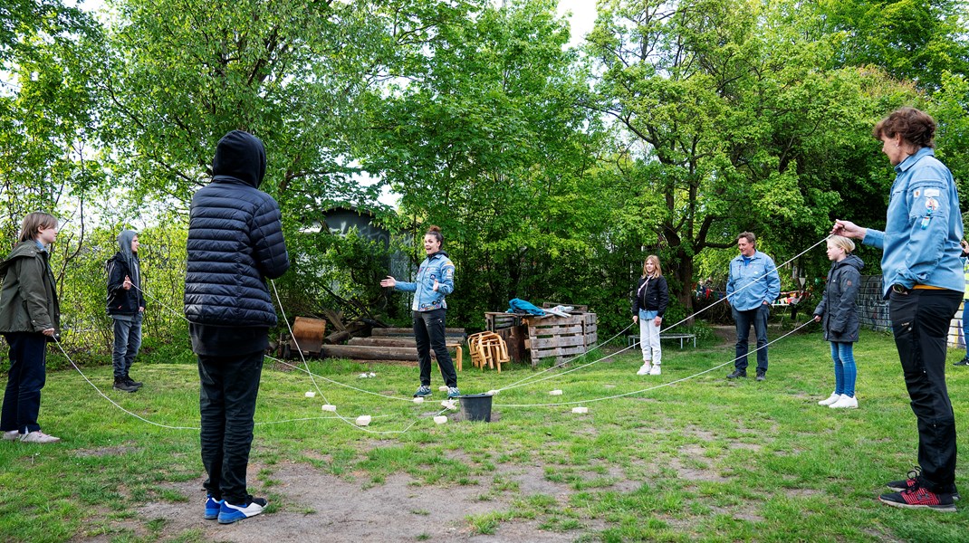 Spejdergruppen er båret af frivillige kræfter, der gør det muligt for gruppen at afholde møder for børn og unge.