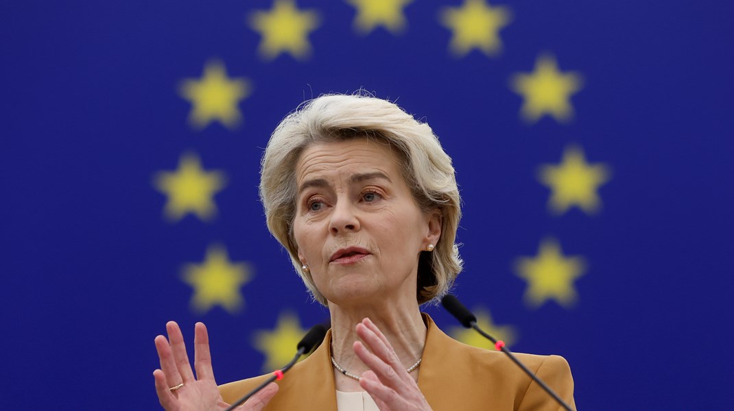 Ursula von der Leyen mødes med Danmark, Grønland og Færøerne