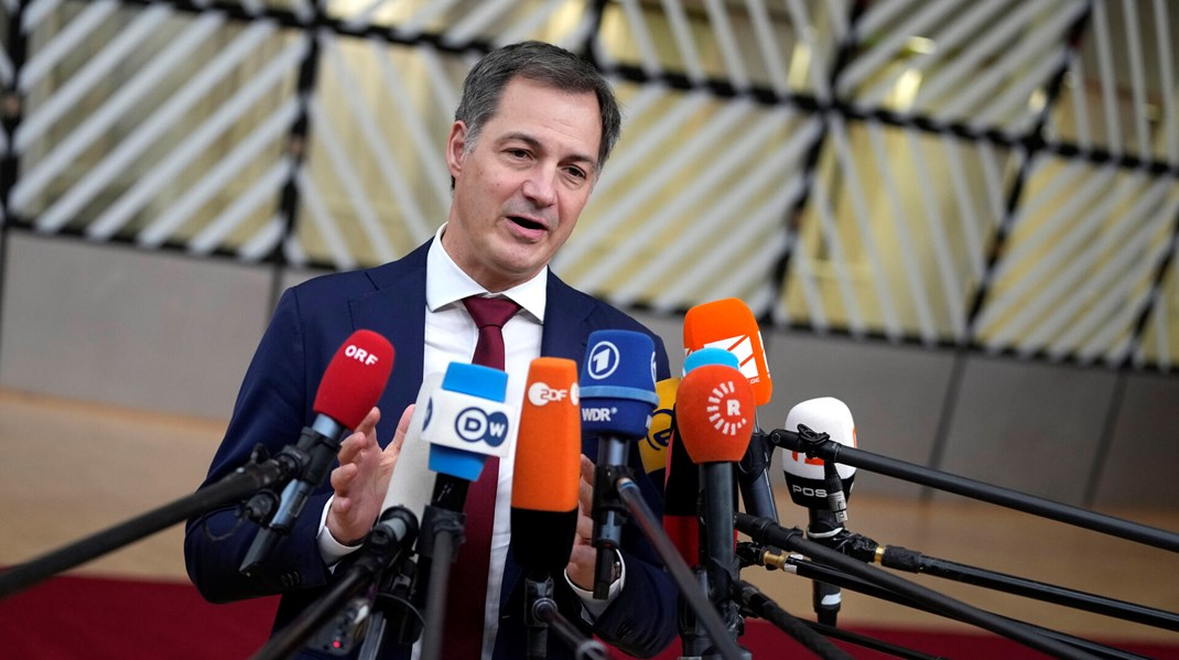 Den belgiske premierminister, Alexander De Croo, står i spidsen for en regering, der er på valg, samtidig med, at den skal køre formandskabet for EU's Ministerråd.