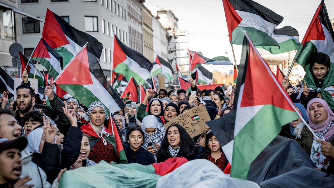 Debatten om krigen mellem Israel og Hamas vækker stærke følelser hos mange. Det kommer blandt andet til udtryk i de pro-palæstinensiske demonstrationer på Nørrebro.