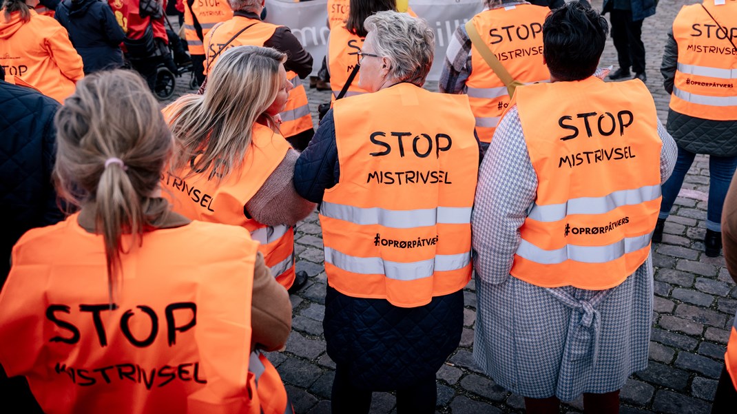 Op til folketingsvalget 2022 demonstrerede Bevægelsen for Børn & Unge for bedre trivsel for de danske 0-25-årige. Da SVM-regeringen præsenterede sit regeringsgrundlag, lovede de at arbejde for bedre trivsel for børn og unge. Det er dét arbejde, trivselskommissionen skal bistå regeringen i. Arkivfoto.