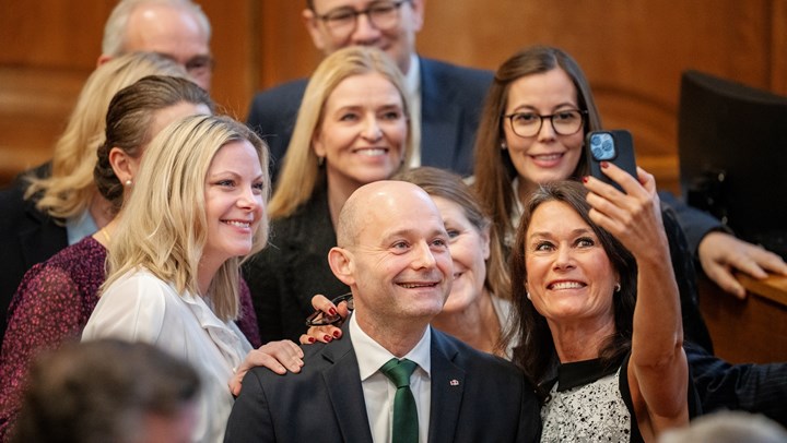 Søren Pape sammen med den konservative folketingsgruppe