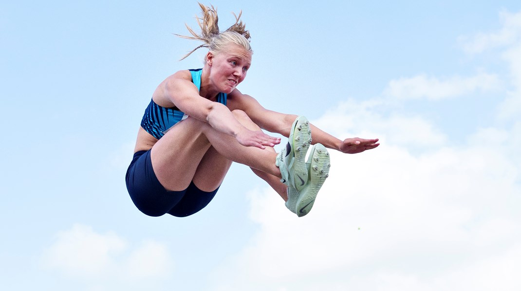 Uro i Dansk Atletik viser bagsiden ved den danske idrætsmodel