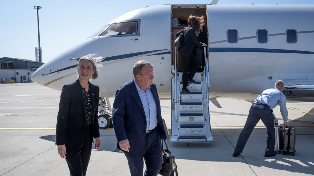 Susanne
Shine, der lige nu er ambassadør i Beograd, skal fra 1. august være ambassadør i Bruxelles. (Arkivfoto: Besøg af udenrigsminister Lars Løkke i september 2023)