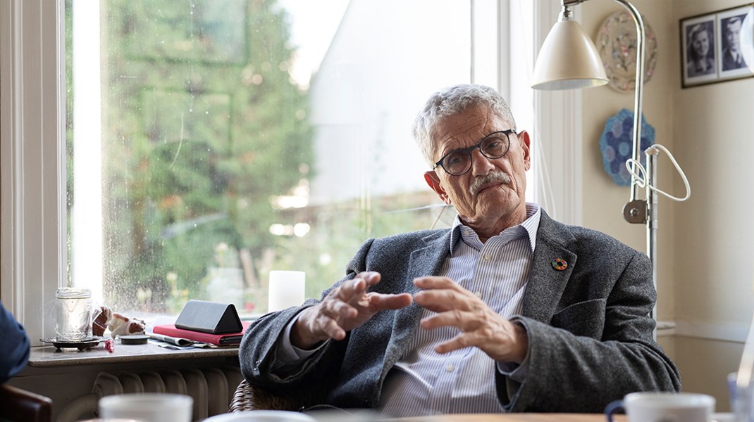 78-årige Mogens Lykketoft har været formand i Energinet i snart fire år - og er klar til at tage en tørn mere.