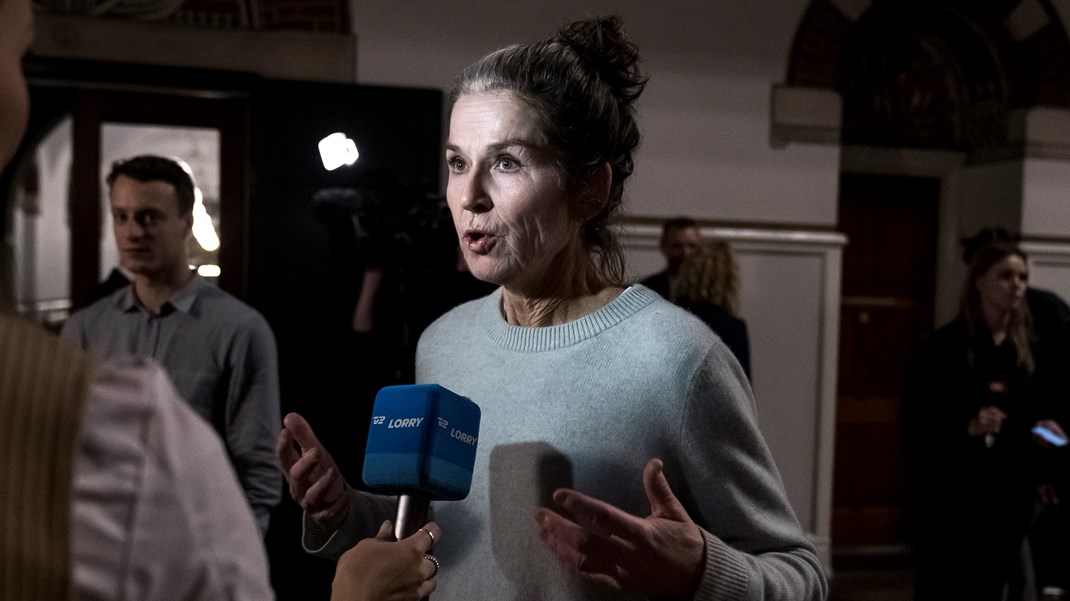 EL-borgmester Karina Vestergård Madsen fortæller, at hun vil være 