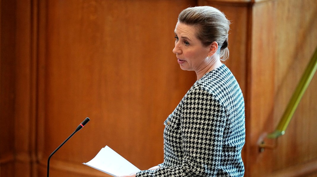 Statsminister Mette Frederiksen var tirsdag i duel med Folketingets partiledere. 