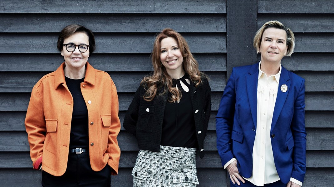 De tegner den nye impact fond: Anne Smith Petersen, direktør. Diana Scalise investeringschef og Charlotte Jepsen, formand