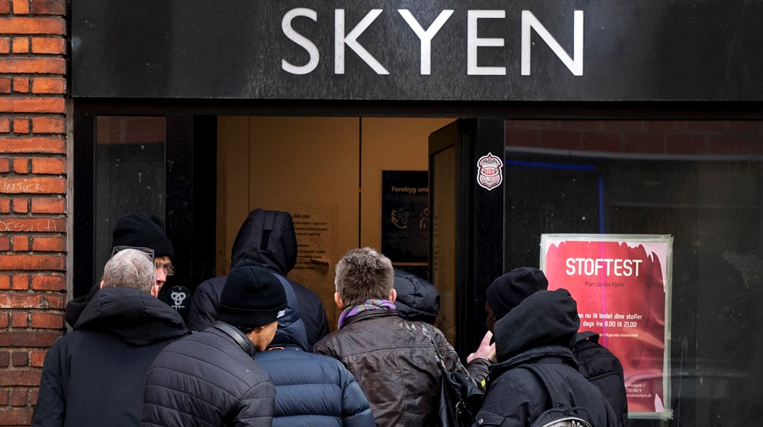 Stofindtagelsesrummet Skyen på Istedgade er et af de mange tilbud, som Mændenes Hjem driver. 