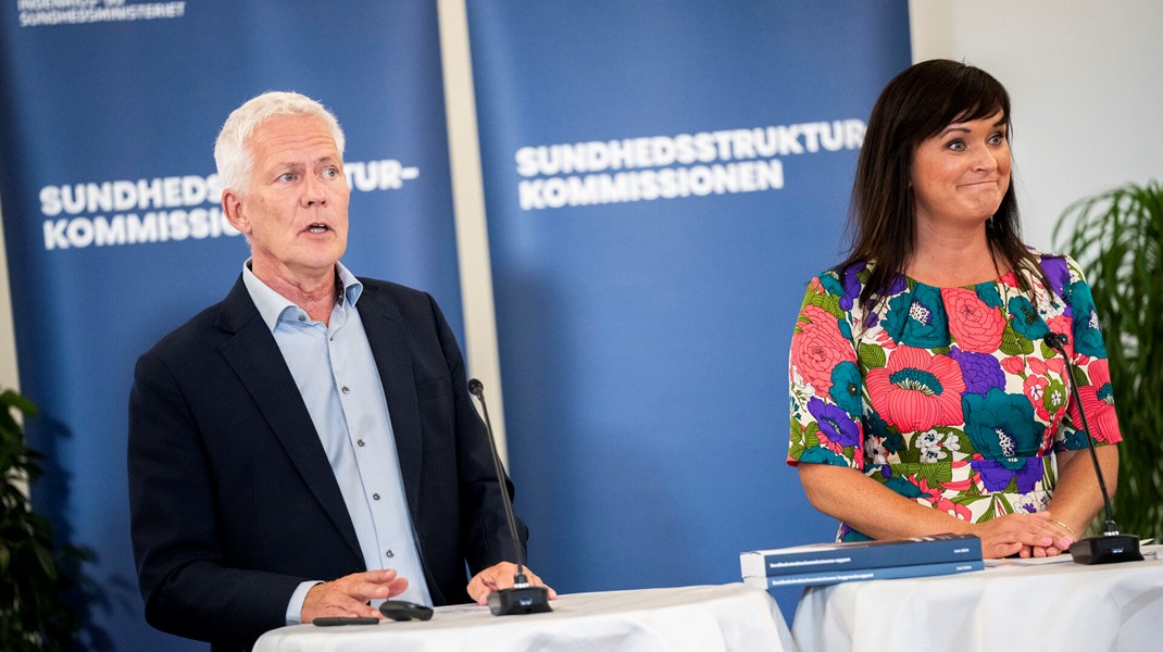 Sundhedsminister Sophie Løhde (V) betegner Sundhedsstrukturkommissionens forslag som interessant forud for forhandlingerne om en tiårsplan for psykiatrien, som skal finde sted efter sommerferien.