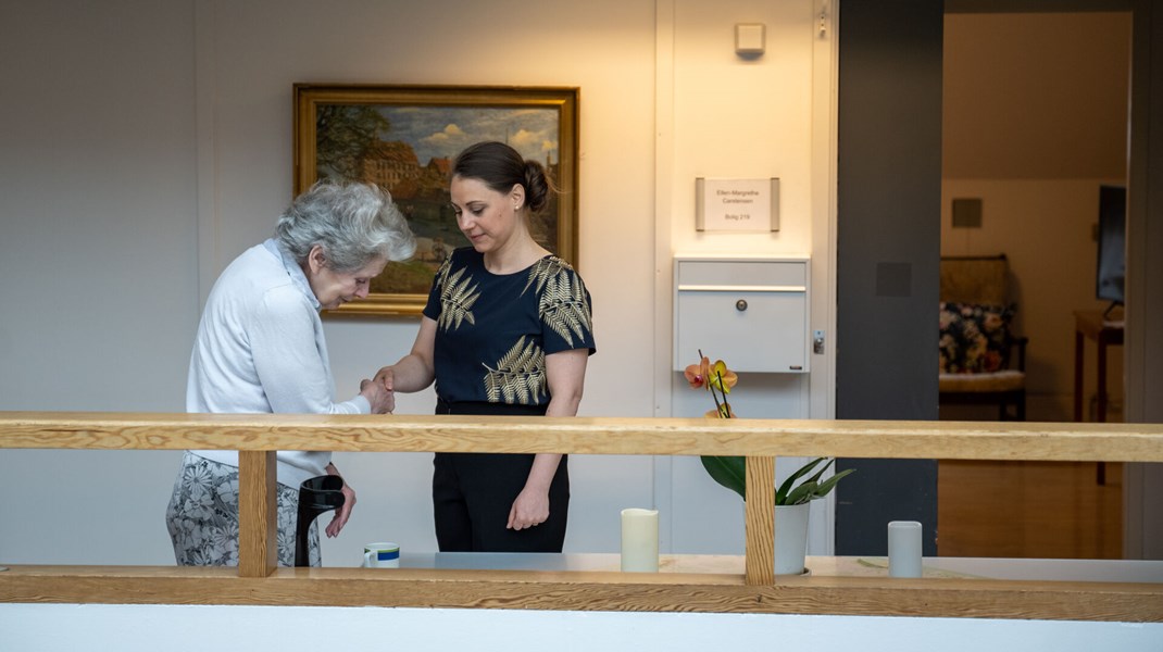 Formanden for KL's sundhedsudvalg, Sisse Marie Welling, glæder sig over, at indenrigs- og sundhedsminister Sophie Løhde (V) afviser at fjerne ansvaret for plejehjem fra kommunerne.