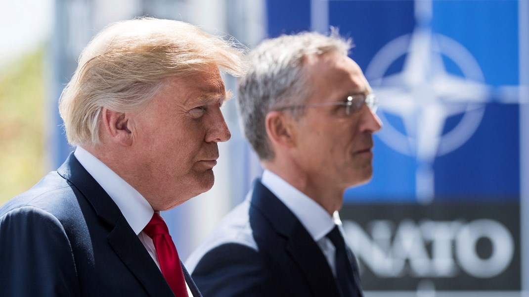 USA's tidligere præsident Donald Trump er en stor fortaler for, at Nato-landene øger deres forsvarsbudgetter. Det har mange lande da også gjort.