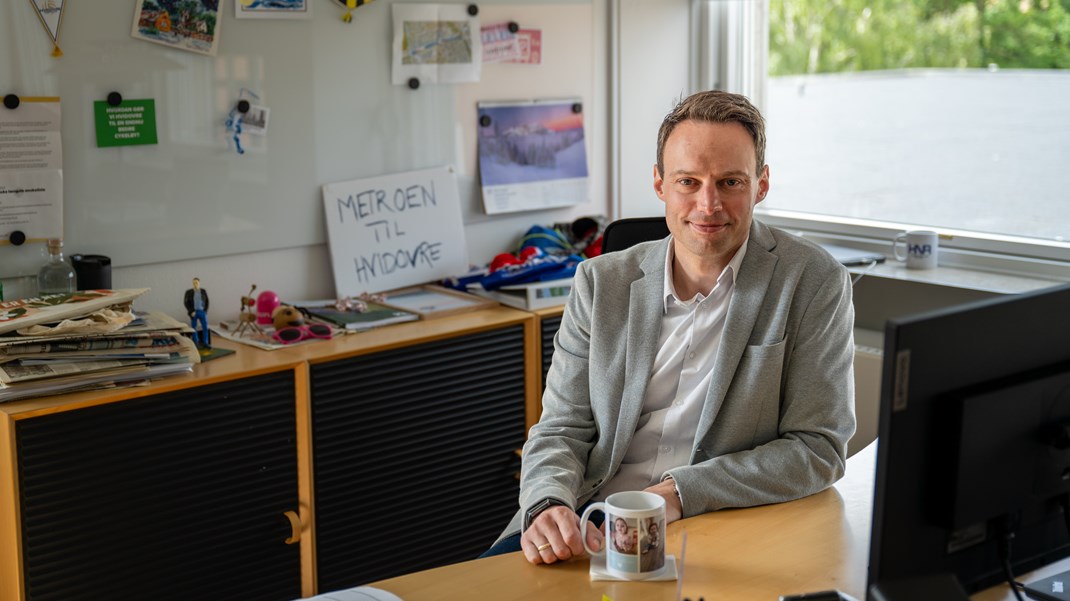 Anders Wolf Andresen, borgmester for SF i Hvidovre, har tidligere arbejdet i partiets sekretariat på Christiansborg.