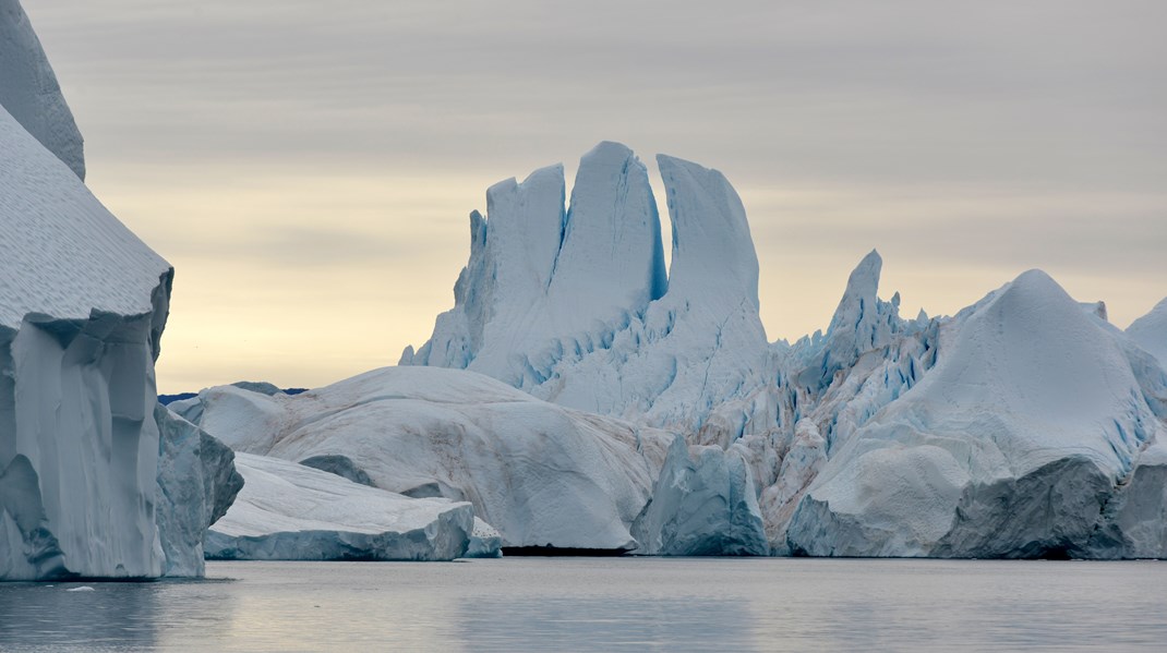 Lodrette, fleksible gardiner fastgjort til havbunden i eksempelvis isfjorden i Ilulissat er blandt de kontroversielle løsninger, der i stadigt højere grad bliver talt seriøst om.