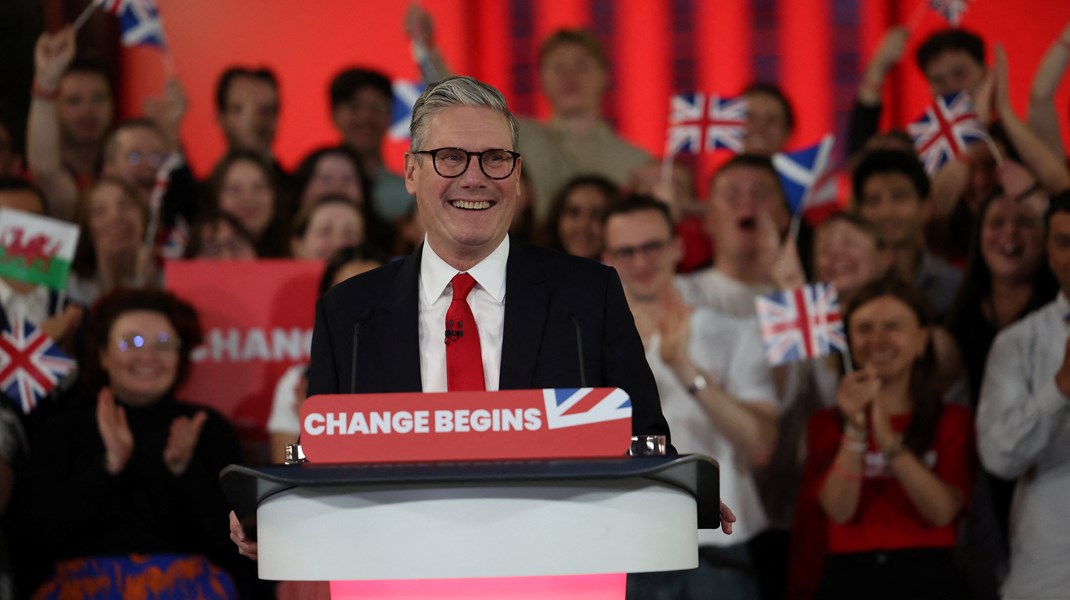 Den 62-årige Keir Starmer er ny premierminister i Storbritannien. Han har været medlem af Underhuset for Labour siden 2015.