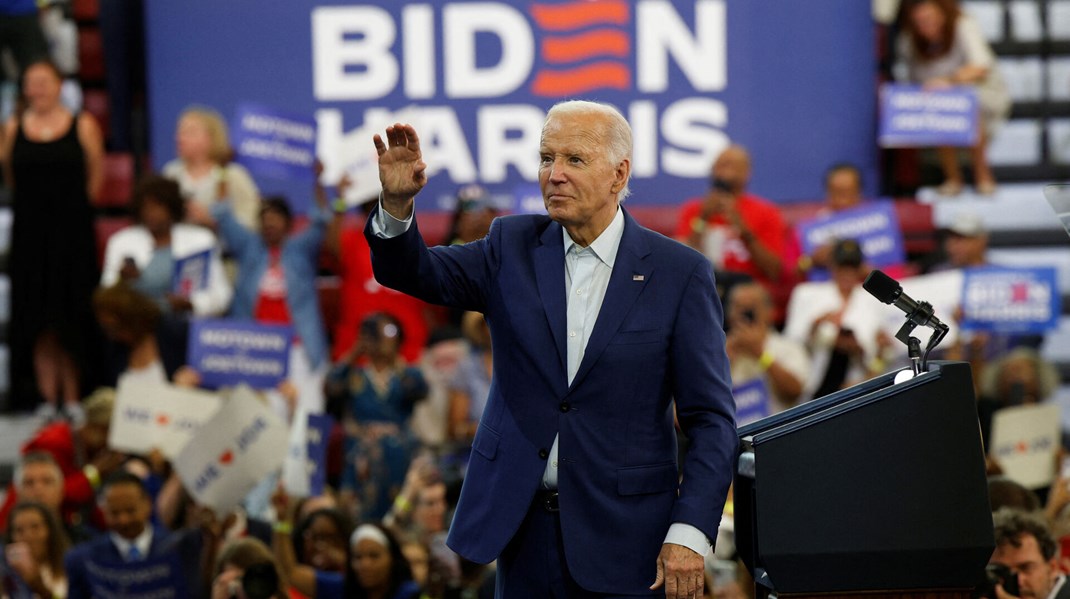 Joe Biden har trukket sig ud af kampen om at blive USA's næste præsident. Det skete 21. juli efter flere af Bidens partifæller havde opfordret ham til netop at trække sig. 