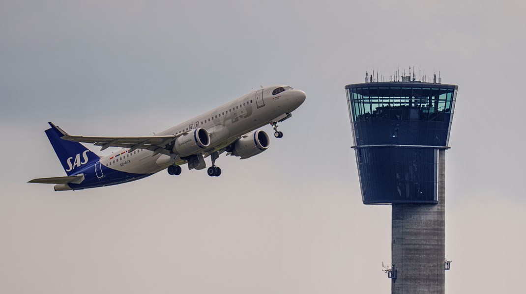 Naviair har ansvar for at lede fly gennem dansk luftrum. 