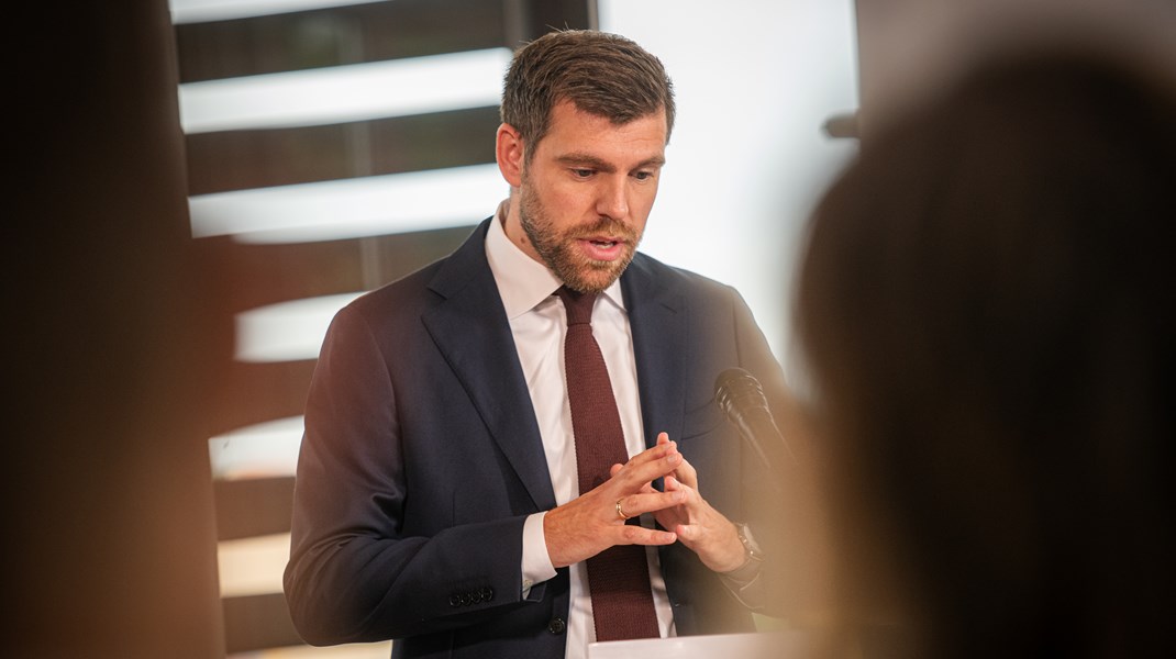 Landdistriktsminister Morten Dahlin (V) præsenterer nyt landdistriktsudspil.