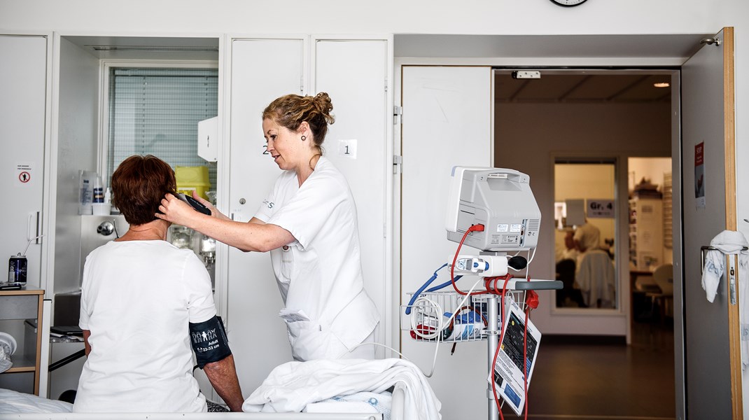 Det handler alt for sjældent om patienterne, og hvordan grænsedragningerne vil påvirke dem, skriver Claus Richter. (Arkivfoto)