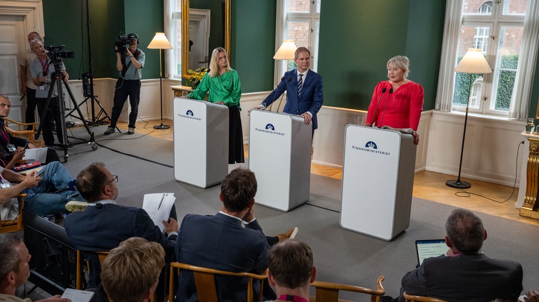 Det var ikke en gaveregn over kulturlivet, som finansminister Nicolai Wammen (S) præsenterede sammen med blandt andet kulturminister Christina Egelund (M), skriver Niels Frid-Nielsen.