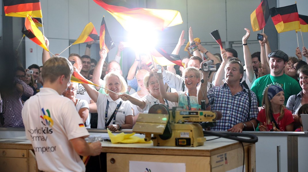 WorldSkills bliver afholdt hvert andet år. Billede her, er fra da det blev afholdt i Leipzig i 2013.