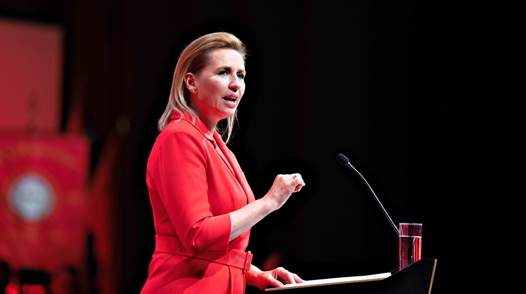 S-formand Mette Frederiksen til partiets kongres: