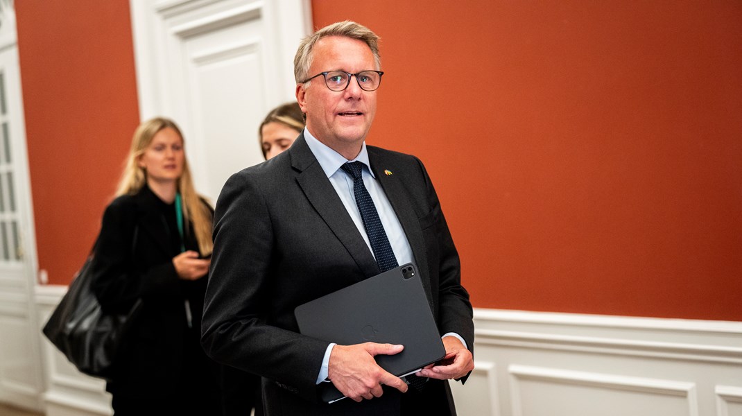 Erhvervsminister Morten Bødskov skal fremsætte 19 lovforslag i folketingsåret. Arkivfoto. 