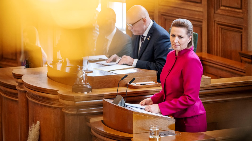 Statsminister Mette Frederiksen afgav sin årlige åbningsredegørelse i Folketinget tirsdag 1. oktober.