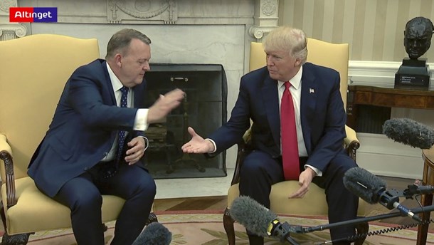 TV: Lars Løkke møder Donald Trump