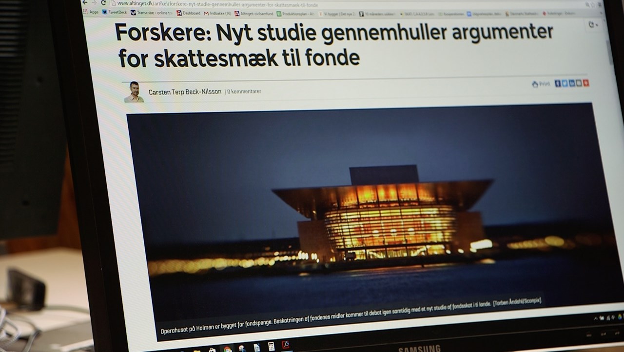 Analyse om danske fonde i morgen 