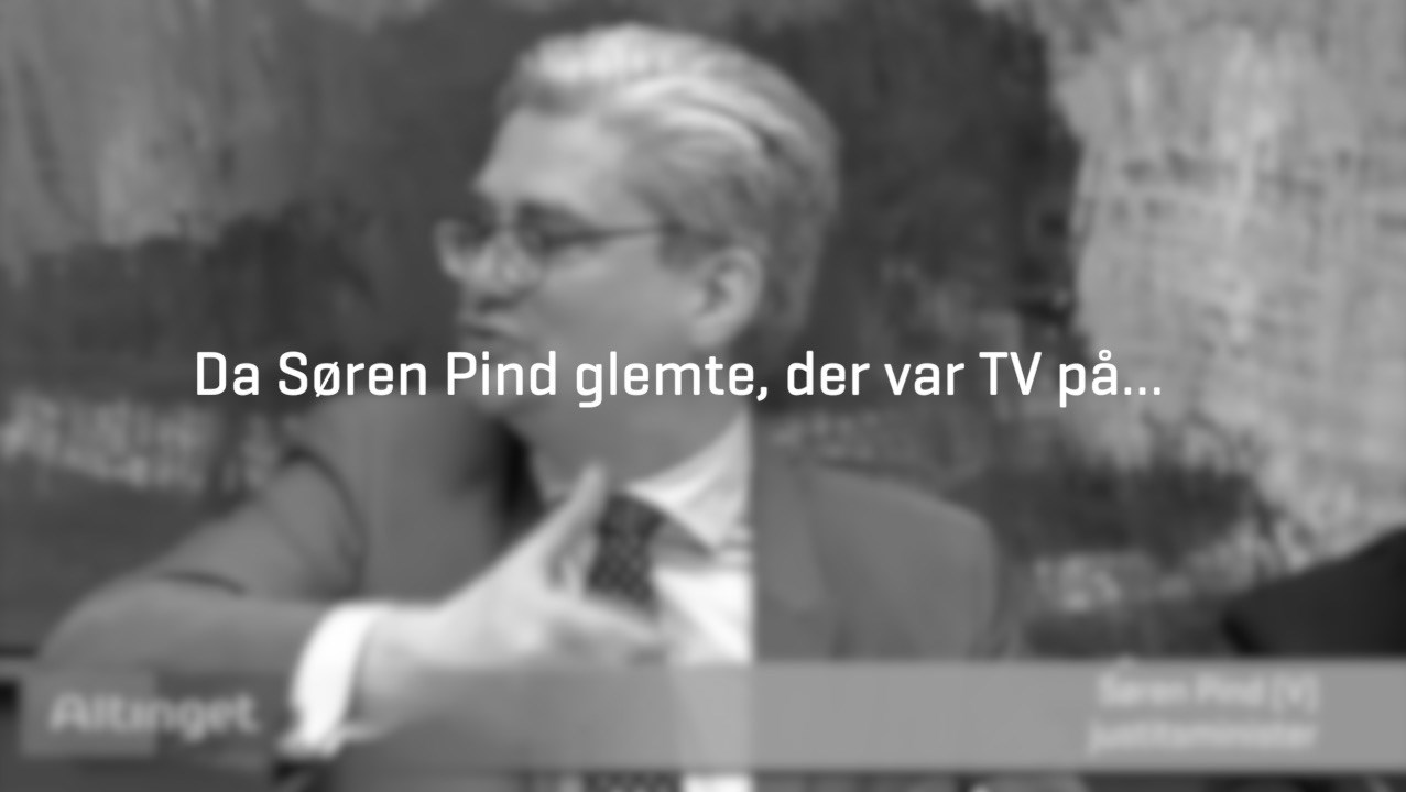 Mest sete tv: Da Pind glemte, at der var TV på