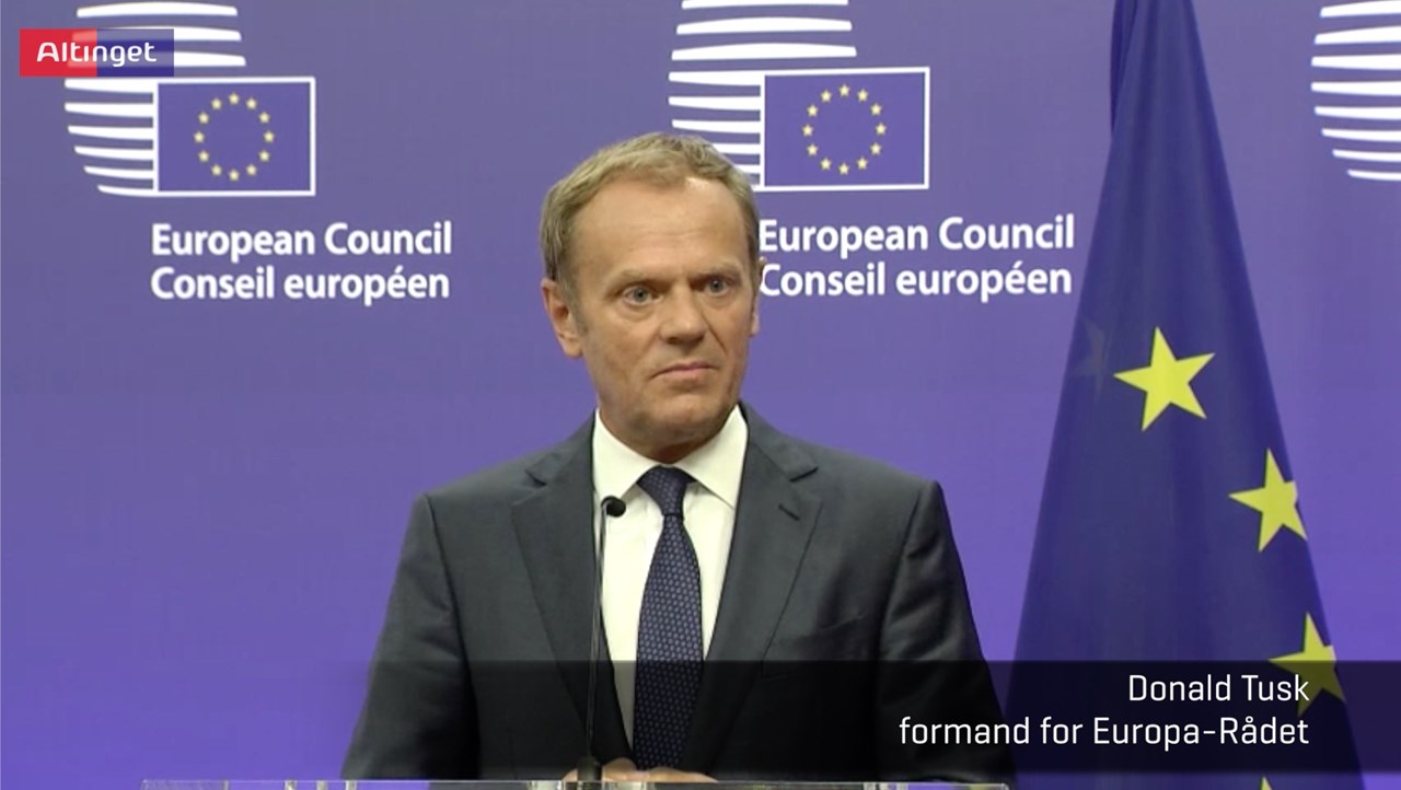 Tusk efter Brexit: Det er umuligt at forudse konsekvenserne