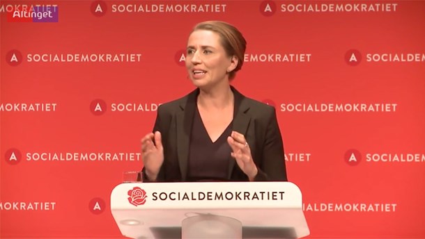 Se Mette Frederiksens tale på S-kongres