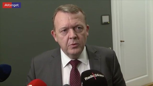 Pressemøde: Løkke sender partier i tænkeboks om Europol-tilbud